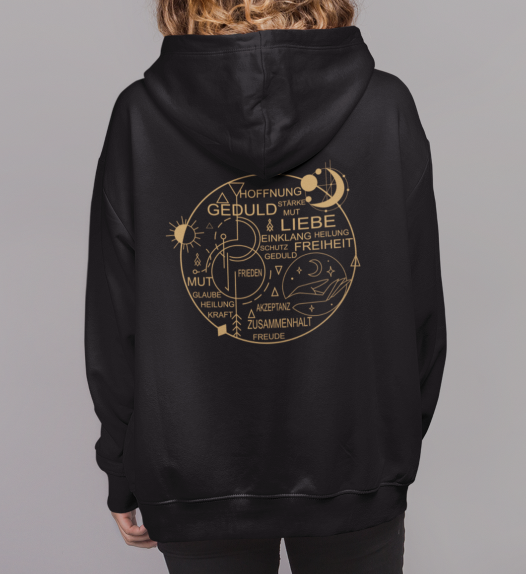 Geduld Glaube Hoffnung Liebe Basic Hoodie Unisex