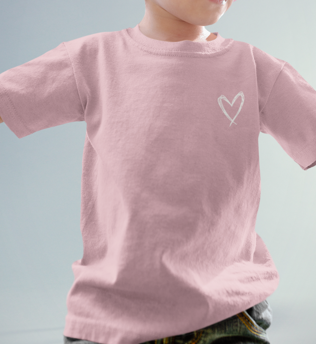 Herzmotiv Kinder Organic T-Shirt