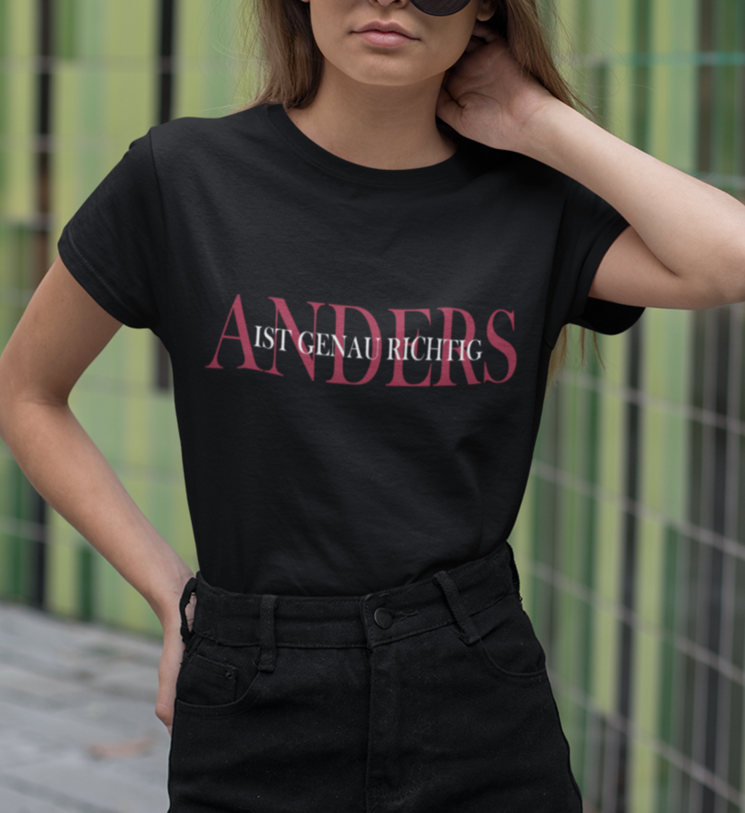 ANDERS IST GENAU RICHTIG Premium Organic T-Shirt