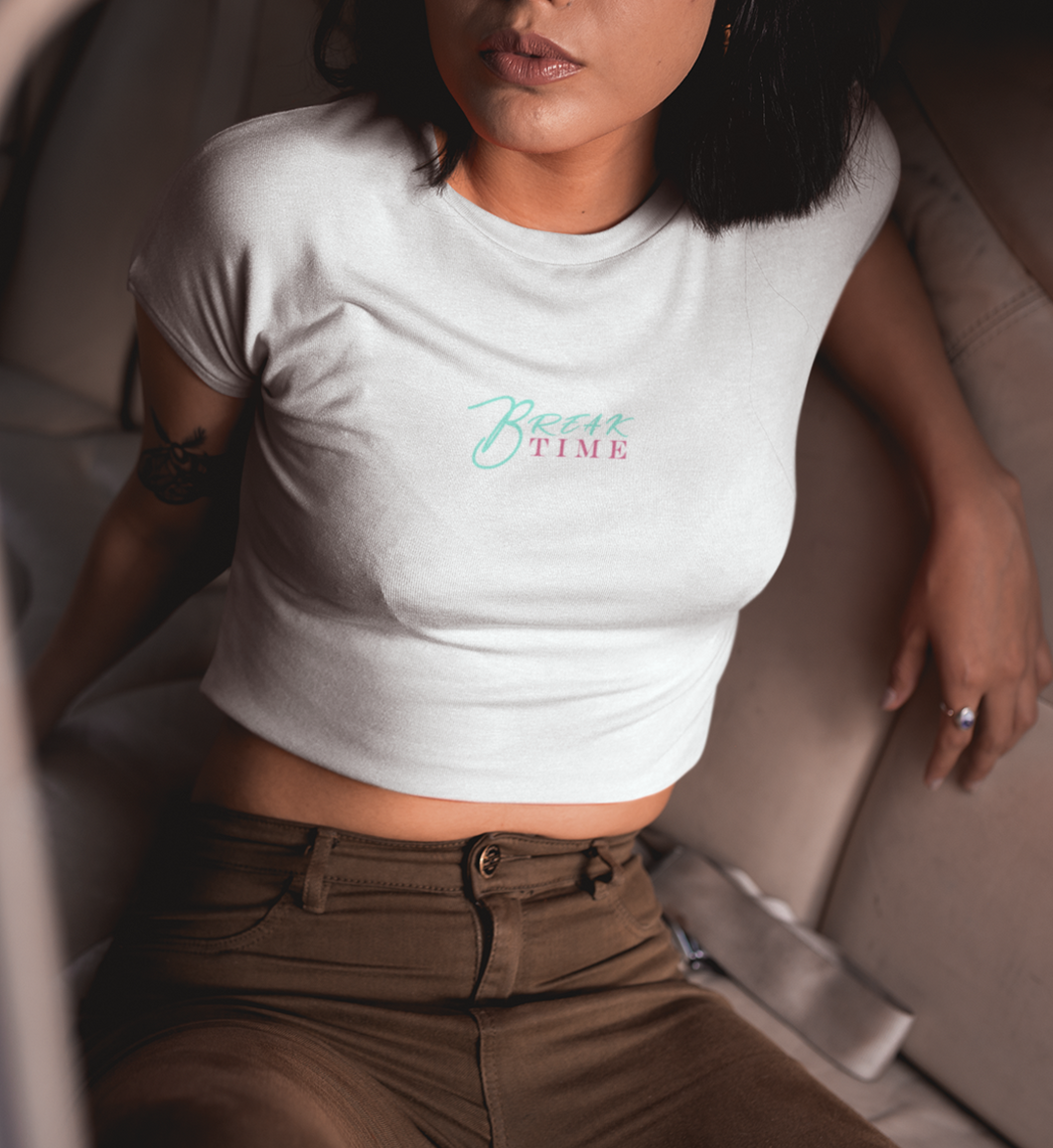 Break Time Organic Crop Top